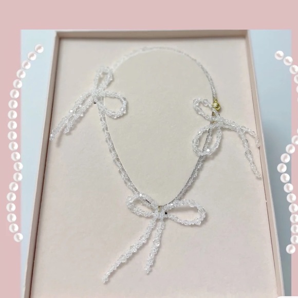 Simone Rocha Hm Bowdetail Necklace 
